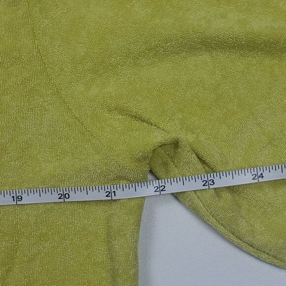 Andie Swim The Hoodie Dress Women's Size Small Honeysuckle Terry Lounge Cover-Up - Picture 8 of 16